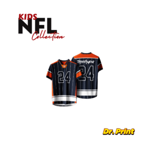 Kids Jersey - Streetwear Blue Orange